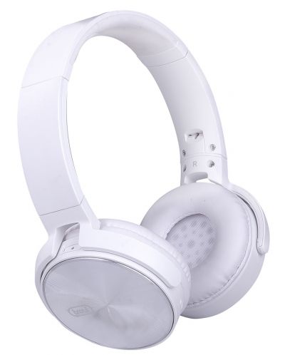 Безжични слушалки с микрофон Trevi - DJ 12E50 BT, бели - 2