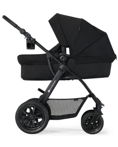 Бебешка количка 3 в 1 KinderKraft - Xmoov, черна - 3