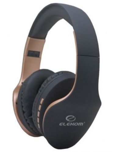 Безжични слушалки с микрофон Elekom - EK-P18, черни - 1