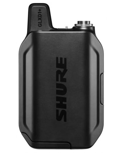 Безжична микрофонна система Shure - GLXD14R+/SM35, черна/сива - 5