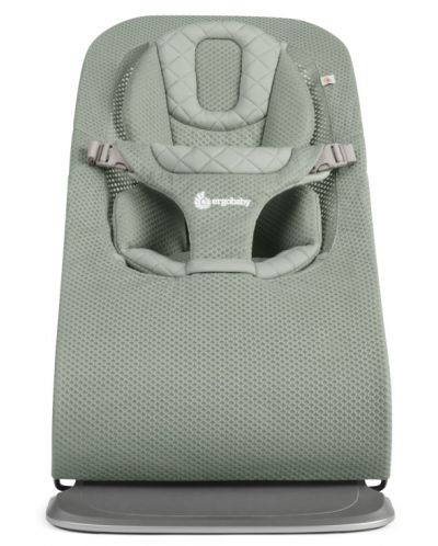 Бебешки шезлонг 3 в 1 Ergobaby - Evolve, Sage Green, с арка - 2