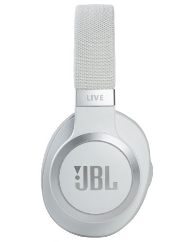 Безжични слушалки с микрофон JBL - Live 660NC, бели - 4