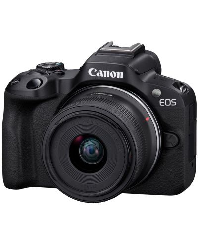 Безогледален фотоапарат Canon - EOS R50, RF-S 18-45mm, f/4.5-6.3 IS STM + Обектив Canon - RF, 15-30mm, f/4.5-6.3 IS STM - 3