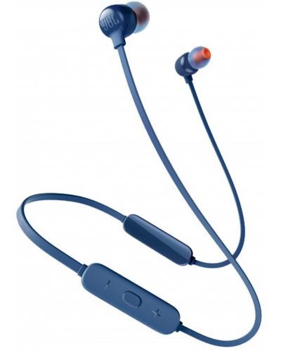 Безжични слушалки JBL - Tune 115BT, сини - 1