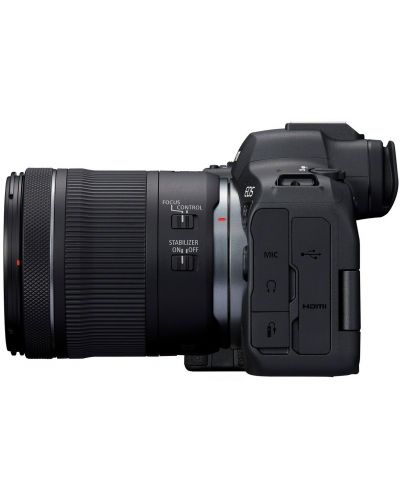 Безогледален фотоапарат Canon - EOS R6 Mark II, RF 24-105mm, f/4-7.1 IS STM + Обектив Canon - RF 50mm, F/1.8 STM - 4