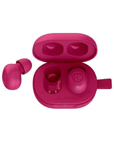 Безжични слушалки JLab - JBuds Mini, TWS, розови - 2