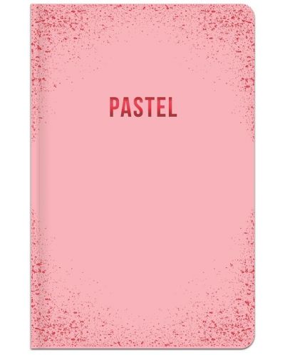 Бележник Lastva Pastel - А6, 96 л, розов - 1