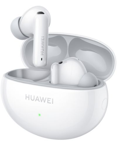 Безжични слушалки Huawei - FreeBuds 6i, TWS, ANC, бели - 2