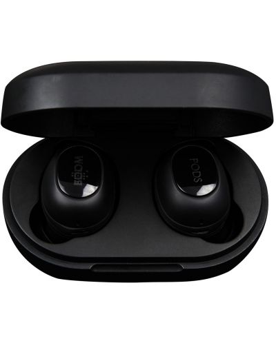 Безжични слушалки Boompods - Boombuds GS, TWS, черни - 1