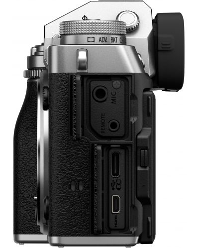 Безогледален фотоапарат Fujifilm - X-T5, XF 16-50 mm, f/2.8-4.8, Silver - 4