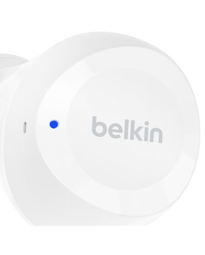 Безжични слушалки Belkin - SoundForm Bolt, TWS, бели - 5
