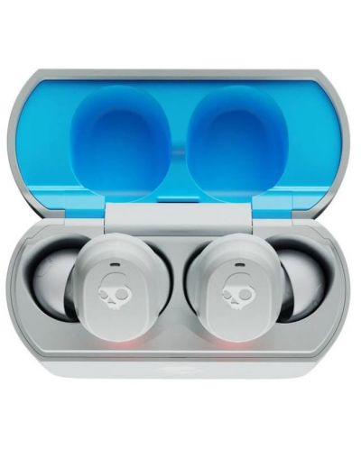 Безжични слушалки SkullCandy - Mod, TWS, Light grey/Blue - 5