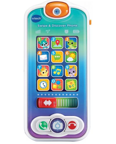Бебешка играчка Vtech - Интерактивен телефон (на английски език) - 2