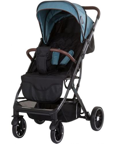 Бебешка лятна количка Chipolino - Combo, синьо-зелена - 2