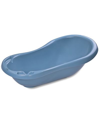 Бебешка вана Lorelli - Splash, 84 cm, Delphin Blue - 1