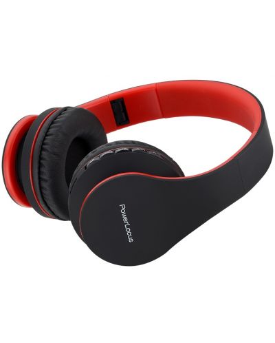 Безжични слушалки PowerLocus - P1, червени - 3
