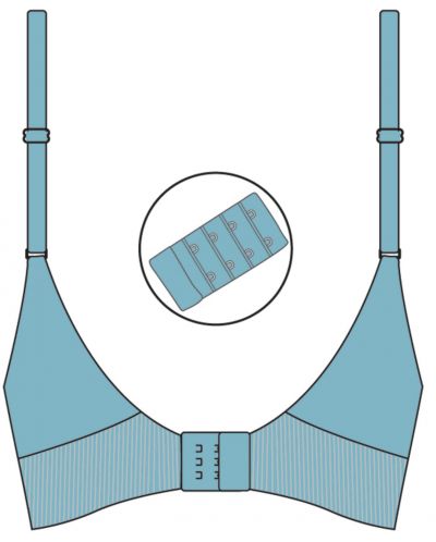 Безшевен сутиен за кърмачки Carriwell - 3123, GelWire, размер XL, черен - 6