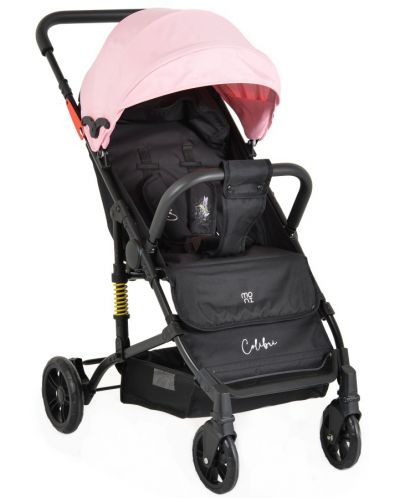Бебешка лятна количка Moni - Colibri, розова - 1