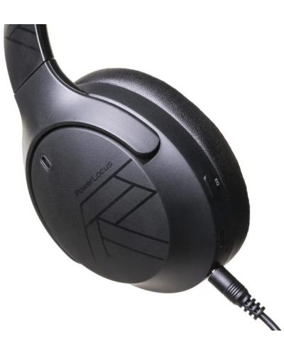 Безжични слушалки с микрофон PowerLocus - Boom, черни - 5
