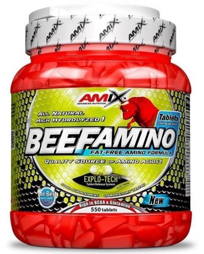 Beef Amino, 550 таблетки, Amix - 1