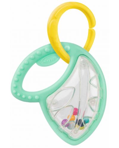 Бебешка дрънкалка Playgro - Листо - 1