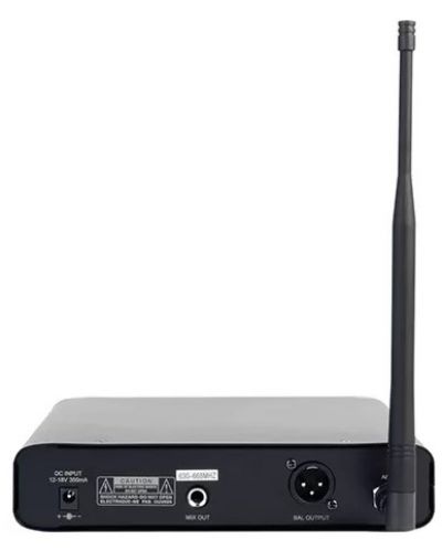 Безжична микрофонна система Novox - Free Pro H1, черна - 5