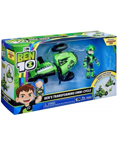 Ексклузивна фигурка Ben 10 - Бен с бойна машина