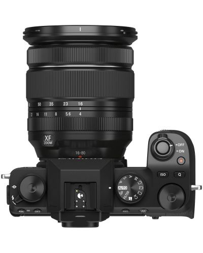 Безогледален фотоапарат Fujifilm - X-S10, XF 16-80mm, черен - 3