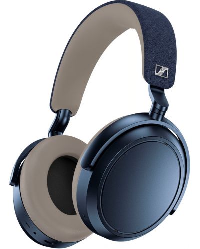 Безжични слушалки Sennheiser - Momentum 4 Wireless, ANC, сини - 1