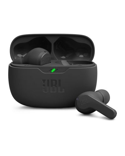 Безжични слушалки JBL - Wave Beam, TWS, черни - 1