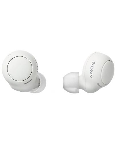 Безжични слушалки Sony - WF-C500, TWS, бели - 2