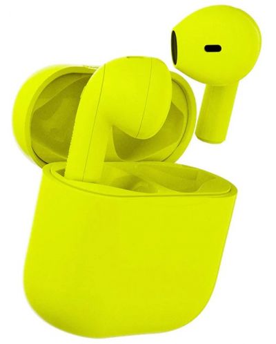 Безжични слушалки Happy Plugs - Joy, TWS, жълти - 1