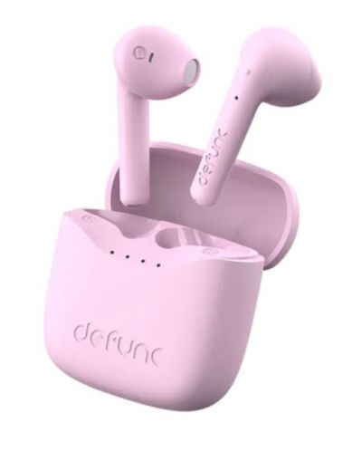 Безжични слушалки Defunc - TRUE LITE, TWS, розови - 1
