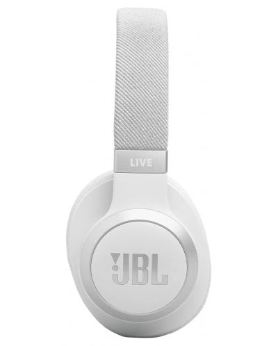 Безжични слушалки JBL - Live 770NC, ANC, бели - 4