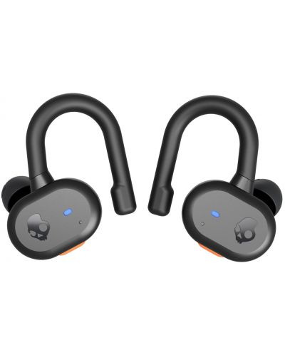 Безжични слушалки Skullcandy - Push Active, TWS, черни/оранжеви - 6