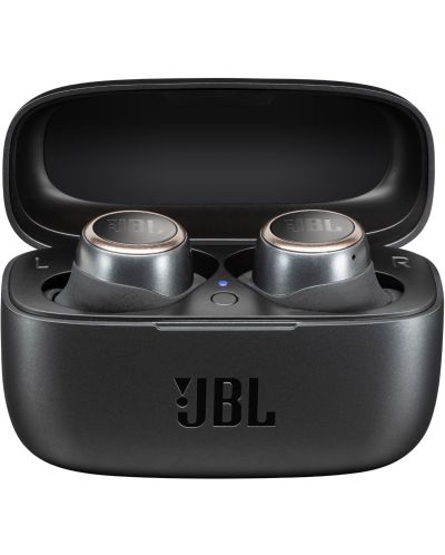 Безжични слушалки JBL - LIVE 300, TWS, черни - 1