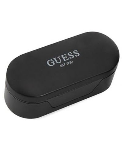 Безжични слушалки Guess - True Wireless Classic Logo, черни - 3
