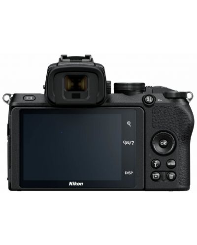 Безогледален фотоапарат Nikon - Z50, Nikkor Z DX 18-140mm, Black - 4