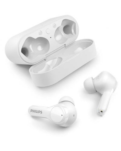 Безжични слушалки Philips - TAT3217WT/00, TWS, бели - 2