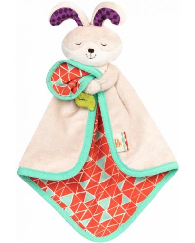 Бебешко одеялце за гушкане Battat - Зайче - 1