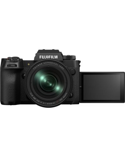 Безогледален фотоапарат Fujifilm - X-H2, 16-80mm, Black - 2
