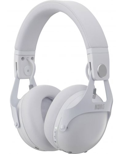 Безжични слушалки Korg - NC-Q1, ANC, бели - 1