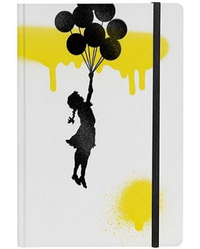 Бележник Pininfarina Banksy Collection - Balloon, A5 - 1