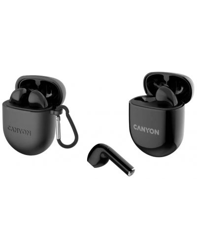 Безжични слушалки Canyon - TWS-6, черни - 3