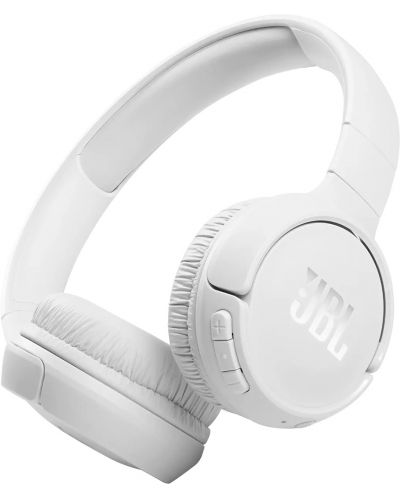 Безжични слушалки с микрофон JBL - Tune 510BT, бели - 1