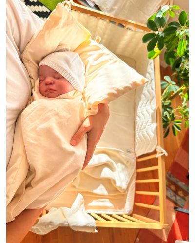 Бебешка възглавница с вълна Cotton Hug - Бебо, 40 х 60 cm - 4