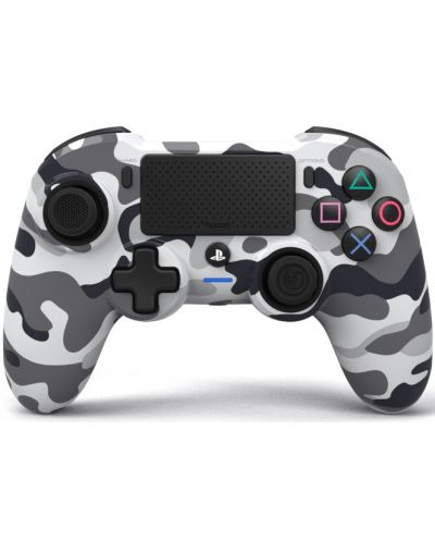 Безжичен контролер Nacon - Asymmetric, Camo Grey (PS4/PC) - 1