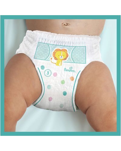 Бебешки пелени гащи Pampers 4, 25 броя - 2