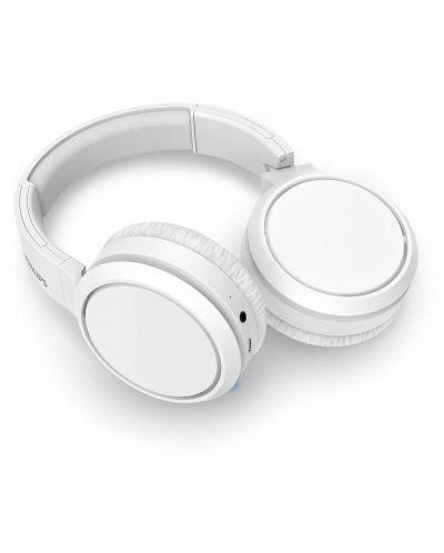 Безжични слушалки с микрофон Philips - TAH5205WT, бели - 3