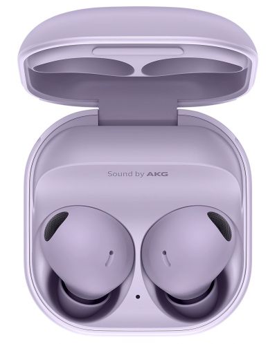 Безжични слушалки Samsung - Galaxy Buds2 Pro, ANC, Bora Purple - 5